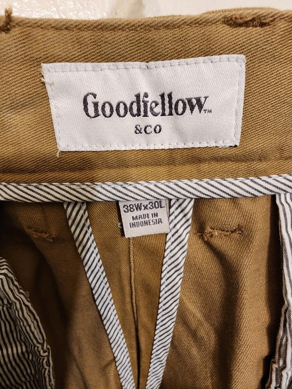 Goodfellow & Co Men's Chino Pants Bundle in Tan, Navy, Green, Black & Coral